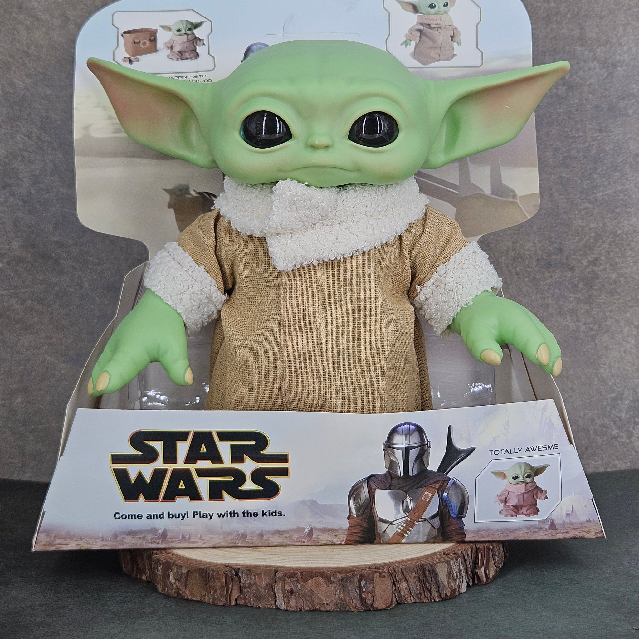 The Mandalorian Star Wars Baby Yoda Grogu Model B The Child Soft T