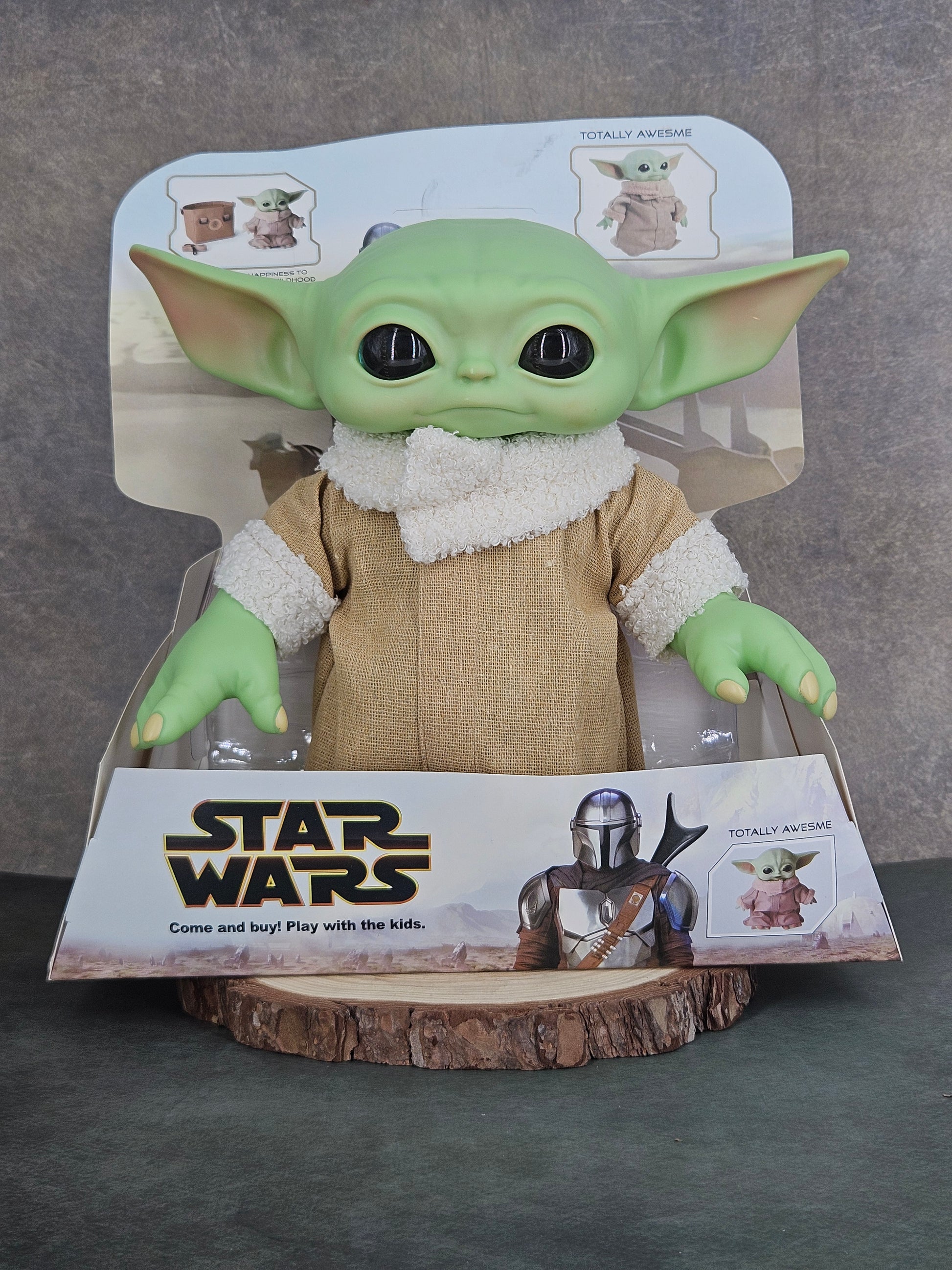 Yoda Star Wars Baby Yoda Peluche 28cm Animatronic Yoda Bebe