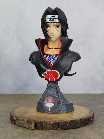 Naruto Anime Itachi Uchiha Bust Figure 13 cm Collectible | Without Box