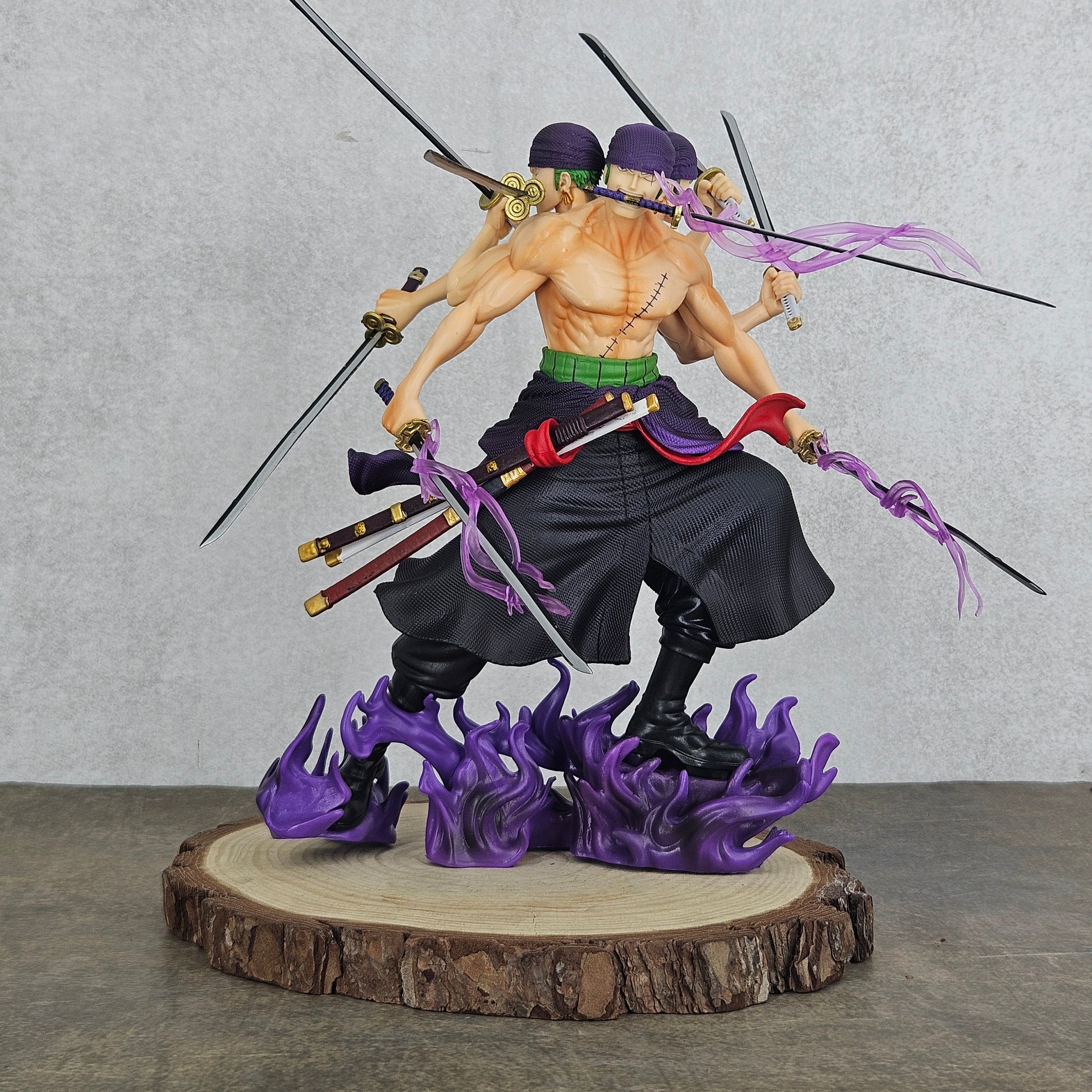 One Piece Zoro 3 Face Asura Version | 9 Swords | 30 cm Figure