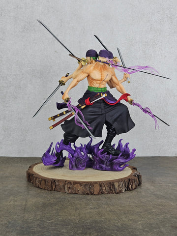 One Piece Zoro 3 Face Asura Version | 9 Swords | 30 cm Figure