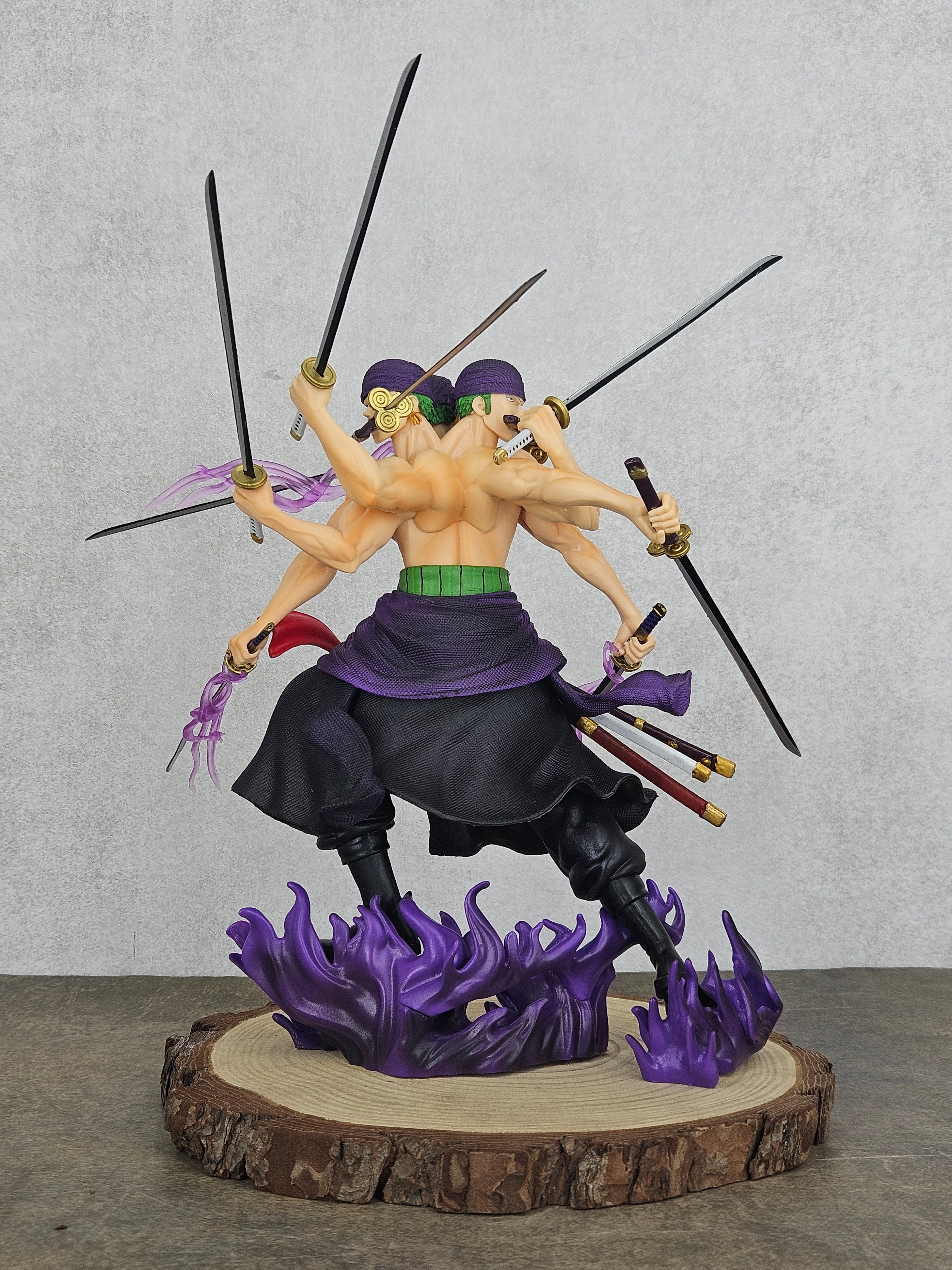 zoroプロモルフィ90枚セット One Piece Zoro 3 Face Asura Version | 9 Swords | 30 cm Figure