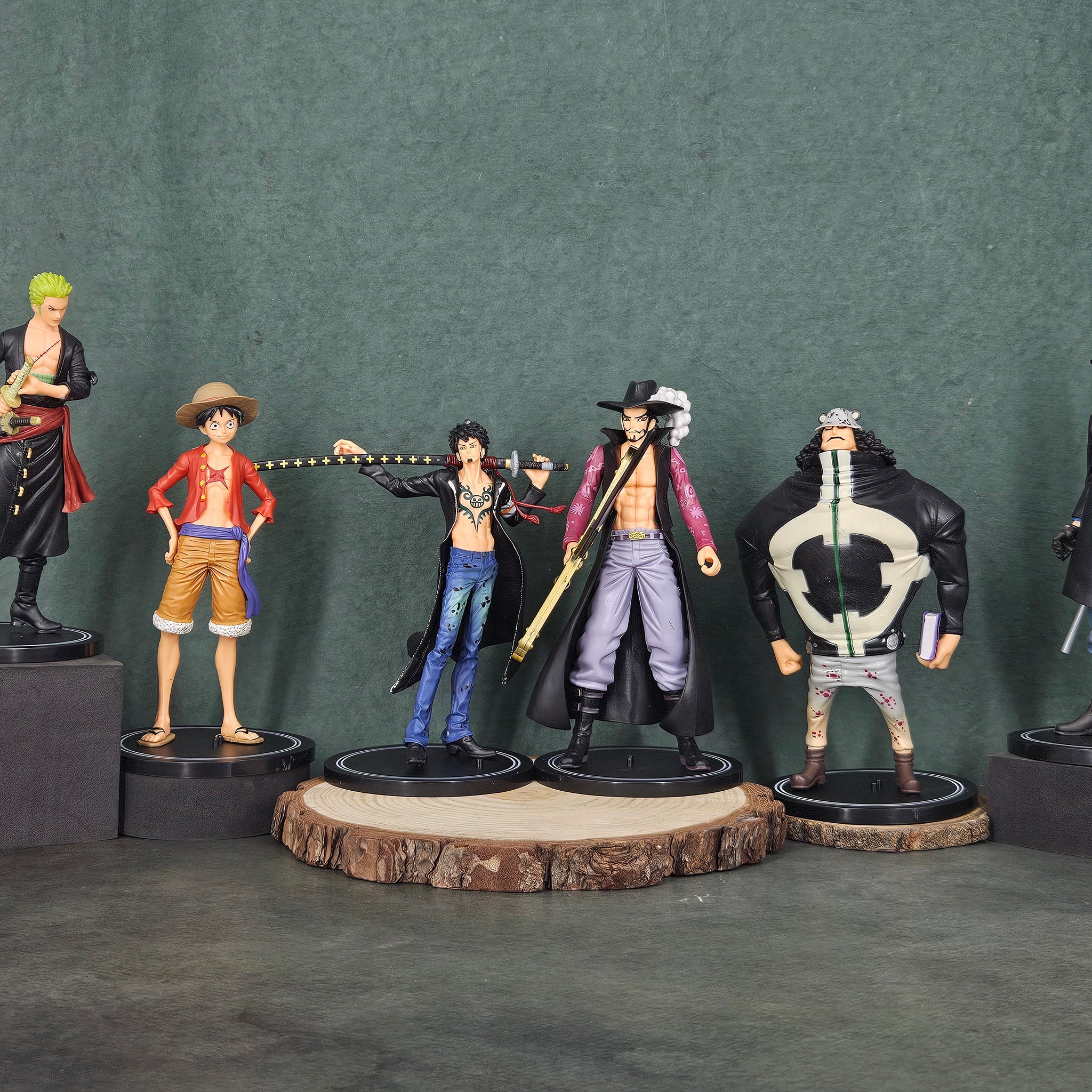 One Piece Set of 6 Figures | Model B | 20 cm | Anime Collectibles