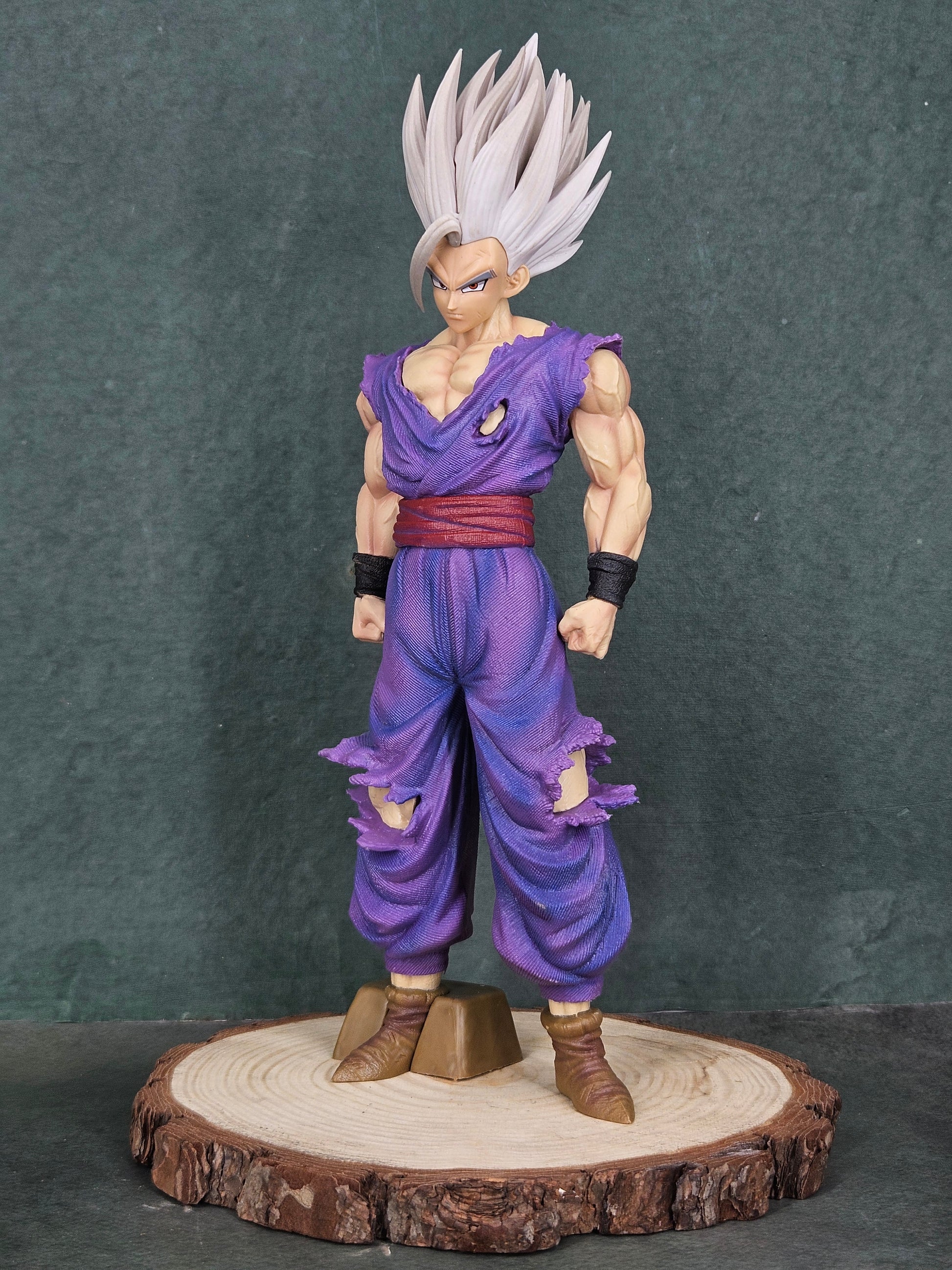 Dragon Ball Z White Hair Ultimate Son Gohan Action Figure 34 cm PVC
