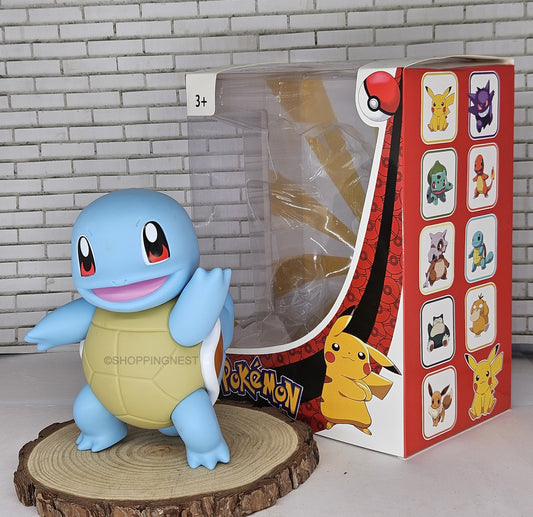 Squirtle action figure with premium blister box packing 