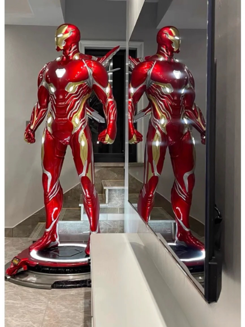 Iron Man Mark 5 Life-Size Figure with Base & Lights | Premium Imported | PREORDER ETA - 45 Days