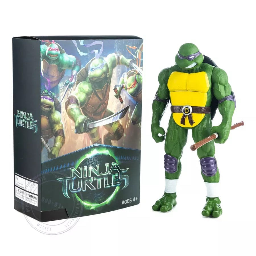 Teenage Mutant Ninja Turtles |PVC| Donatello Movable Action Figure 35 cm with Accessories & Box