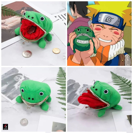 Naruto Toad Wallet Coin Purse | Anime Merchandise | PVC Collectible by ShoppingNest