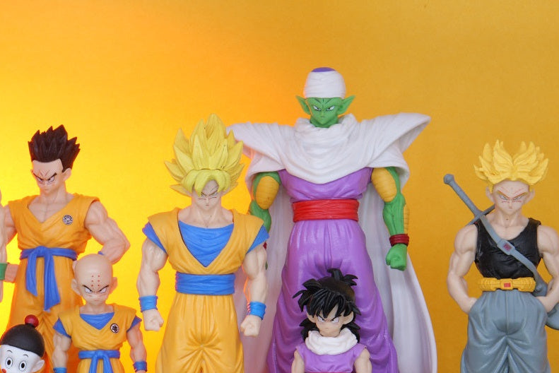 Dragon Ball Z Infinite Z Warrior Set | 9pcs Goku, Vegeta, Gohan, Picco
