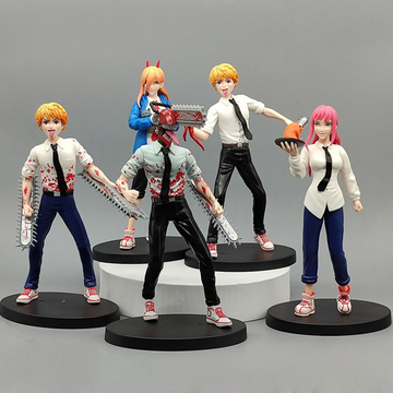 Chainsaw Man Set Of 6 Action Figures |19 Cms |