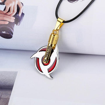 Naruto Necklace Uchiha Itachi Mangekyou Sharingan Anime Necklace Pendant Cosplay Fashion Jewellery
