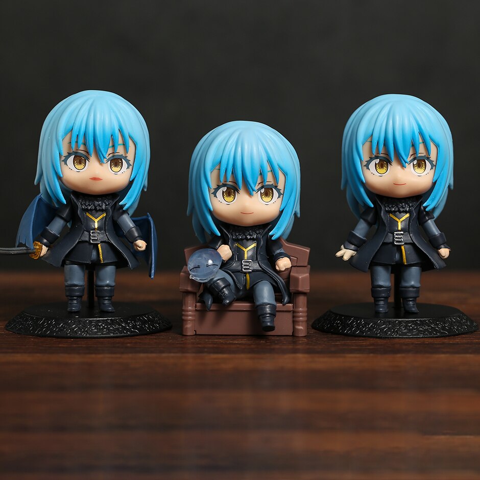 Rimuru Tempest | Set of 3 Anime Action Figures | 11 Cm