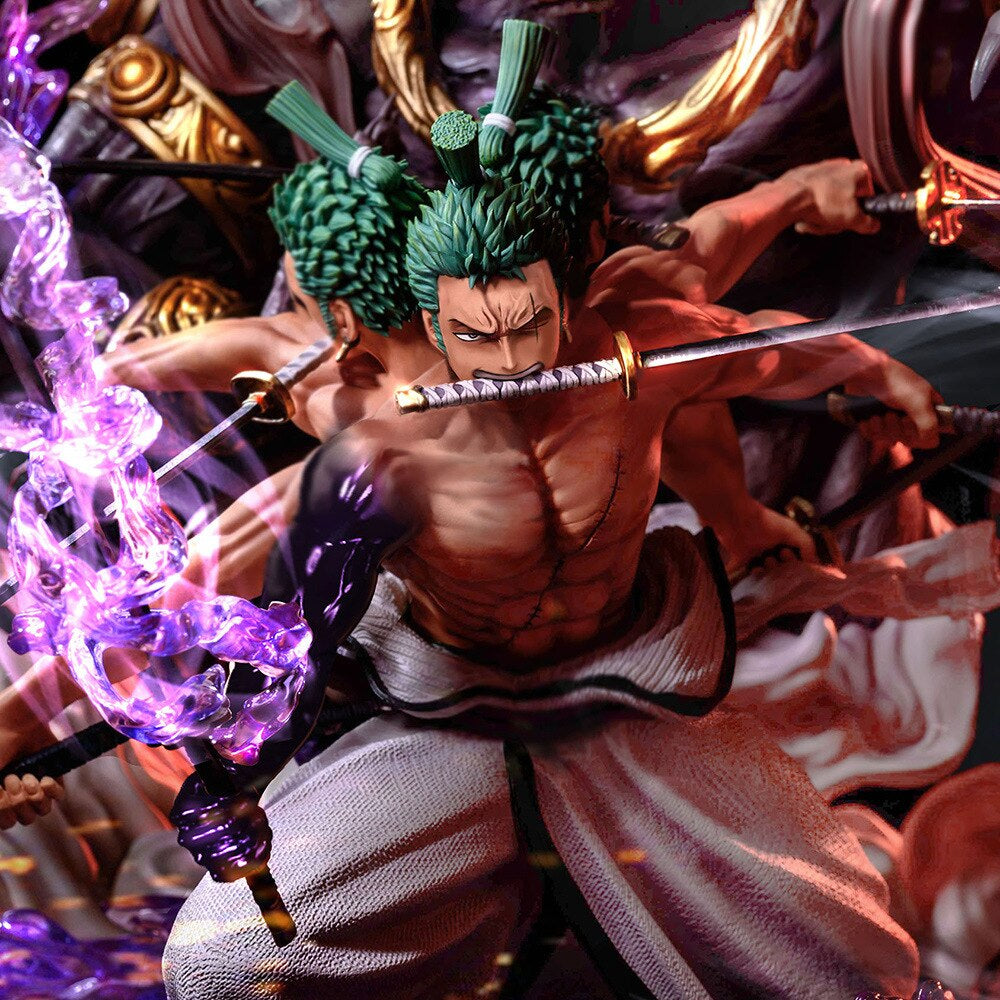 One Piece | Roronoa Zoro Nine Swords Max Asura Premium Anime Action Fi