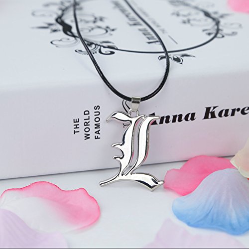 Death Note Anime Yagami L Shaped Anime Necklace Pendant