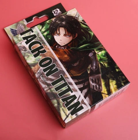 Attack on Titan Anime Playing Cards | 54-Card Collector’s Deck | Premium Gloss Finish | Gift for Anime Fans by ShoppingNest