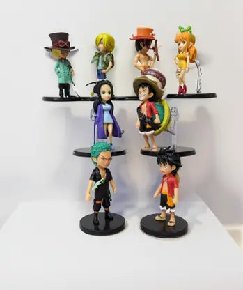 One Piece Set of 8 Action Figures | 7–8 cm Anime Collectibles | Limited Edition |PVC| by ShoppingNest