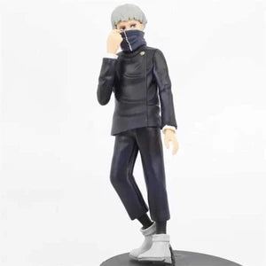Jujutsu Kaisen |PVC| Satoru Gojo Model C Mini Action Figure with Dynamic Effect Base | Anime Collectible | 18 cm