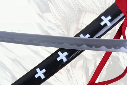 One Piece | Trafalgar D Law Kikoku Wooden Blade Katana | Cosplay Wooden Sword | 104 Cm |