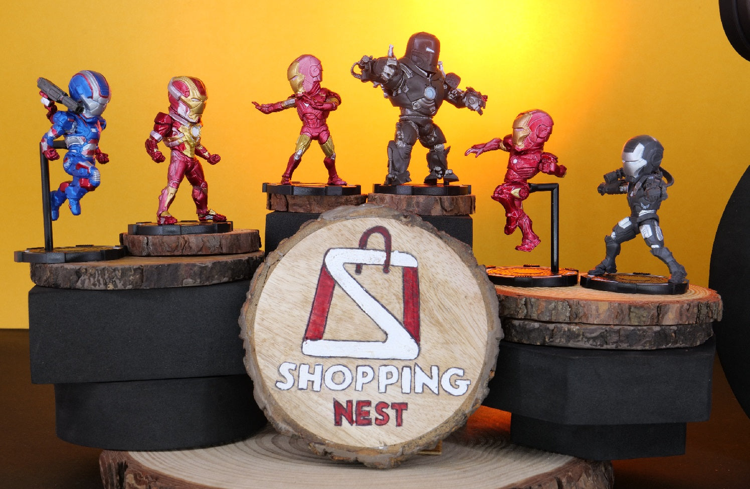 iron man volume 02 figures (set of 6 )