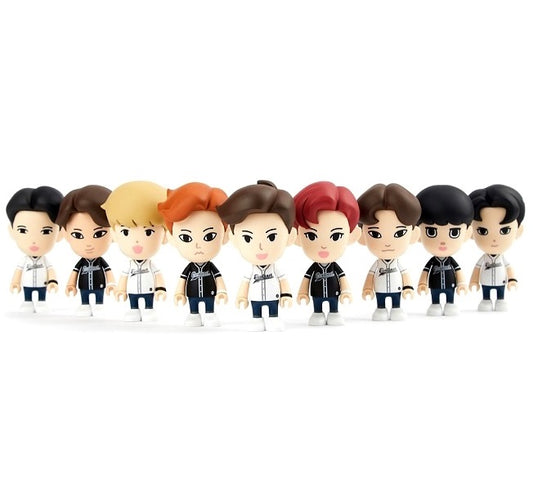 Exo Music Band Set Of 9 Action Figures | 7 Cms |