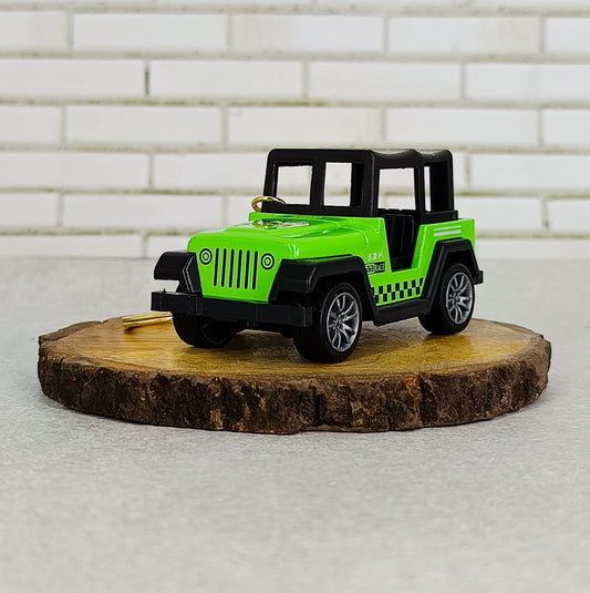 Light Green  Real Life Model 4CM Open Door 4 x4 For Car Collectiable