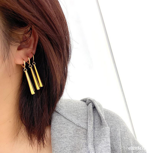 One Piece | Roronoa Zoro Earring Golden Cosplay Ear Accessory | Golden |
