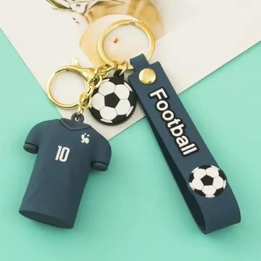 Football Jersey NO 10 Keychain | Mbappe | Silicone And Lanyard