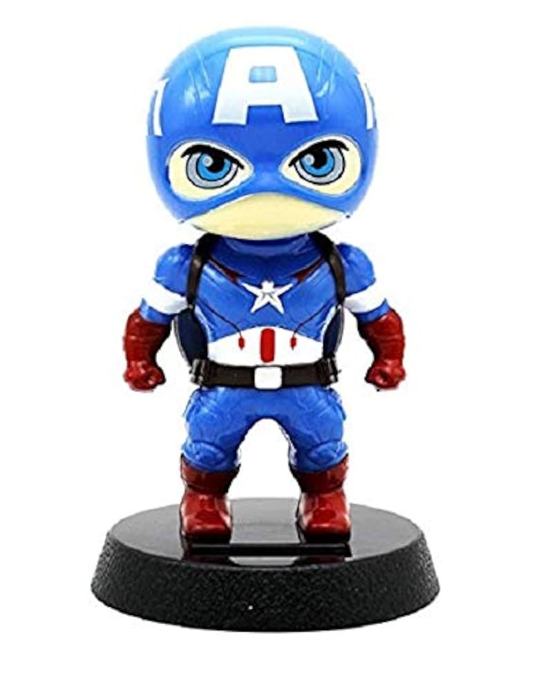 Solar Car |PVC| Bobblehead Dashboard Toy Collectible