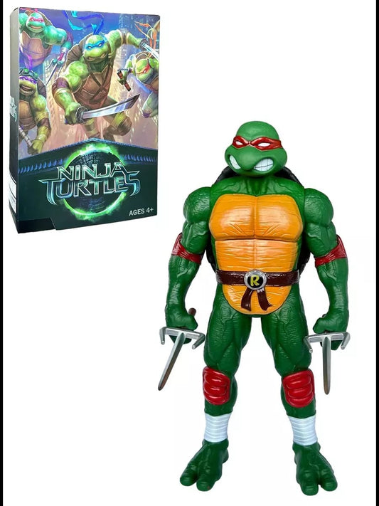 Teenage Mutant Ninja Turtles |PVC| Raphael 35 cm Movable Action Figure with Accessories & Box