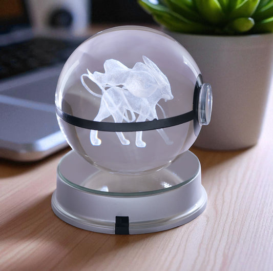  Pokémon Crystal Poké Ball 3D  without light 