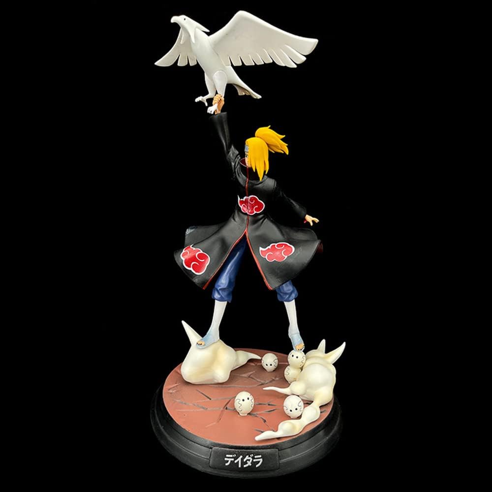 Akatsuki Bird Naruto | Akatsuki Deidara With Bird Anime Action Figure | 39 Cms