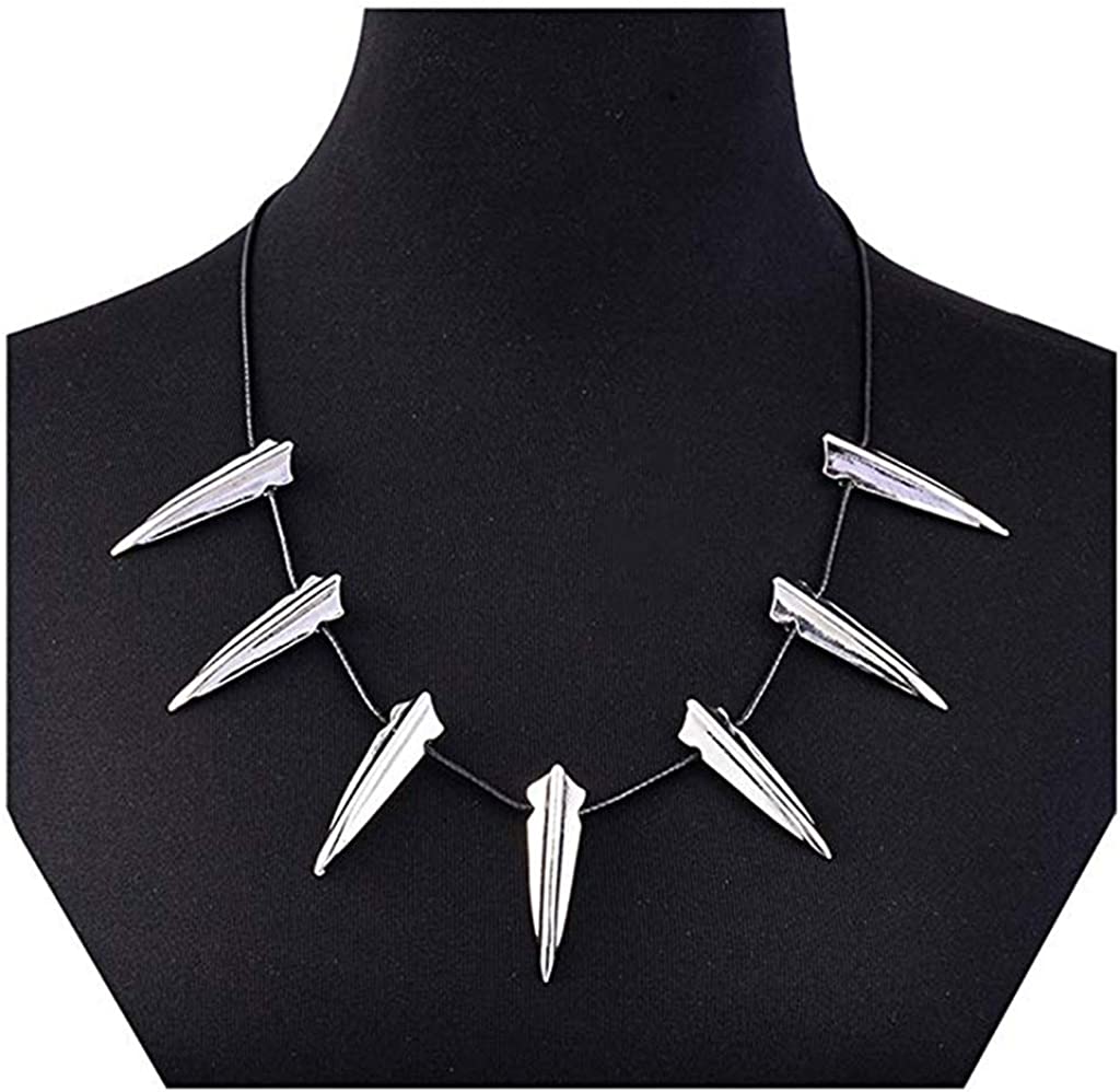 Marvels Avengers Black Panther Necklace Accessory For Cosplay