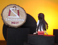 NEZUKO KAMODO SITTING WAIFU FIGURE BACK SIDE 