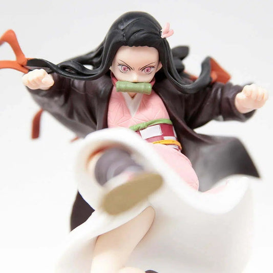 Demon Slayer Nezuko Kamado Attacking Mode Action Collectible Anime Figurine | 18 CMS |