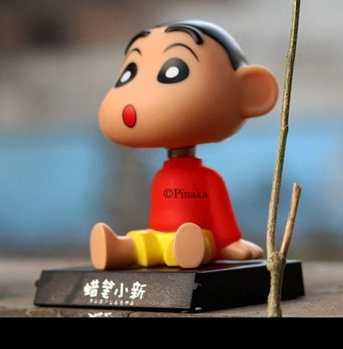 Shinchan Bobblehead With Mobile Holder For Cars | 11CM |