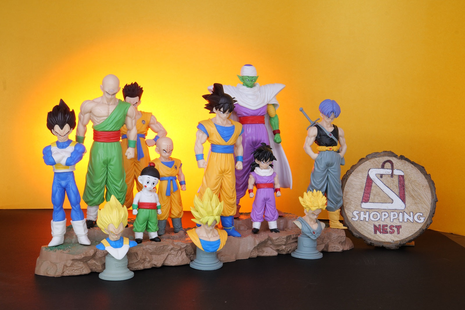 Dragon Ball Z Infinite Z Warrior Set OF 9 | LEFT SIDE