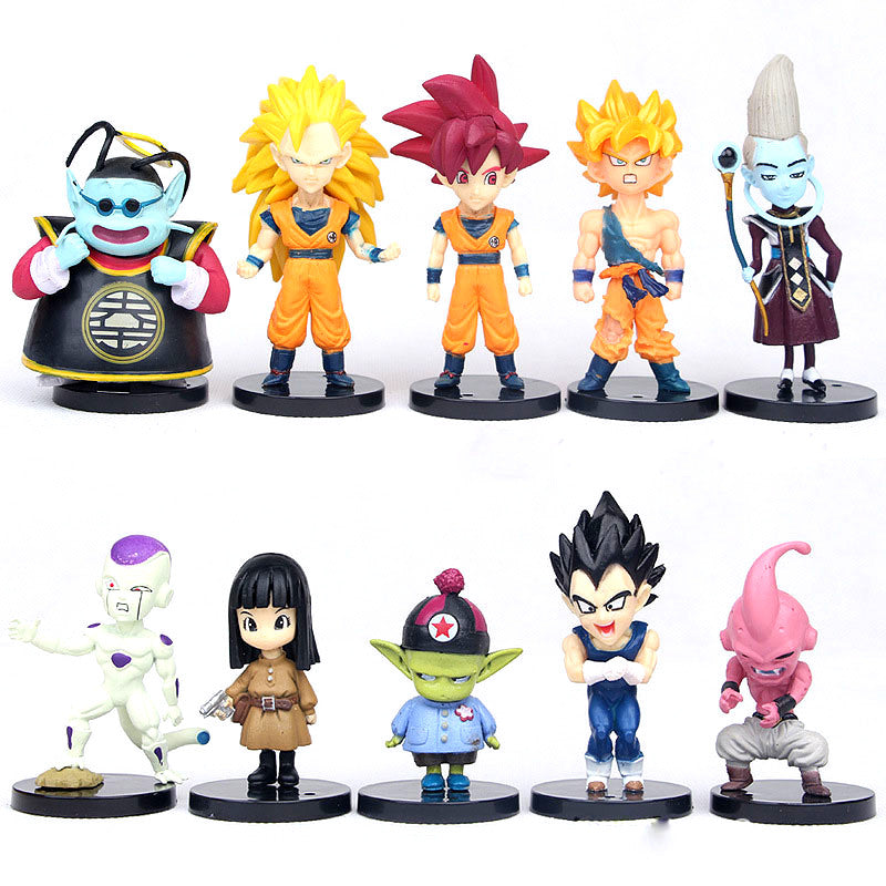 Ball Figure Dragon Ball Z | Set of 10 Action Figure| 7 Cm