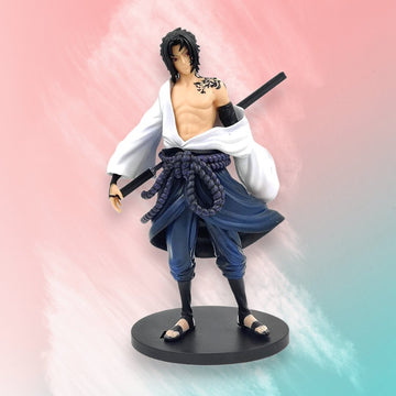Naruto Sasuke Uchiha The Cursed Seal of Heaven Action Figure | 24 Cms|