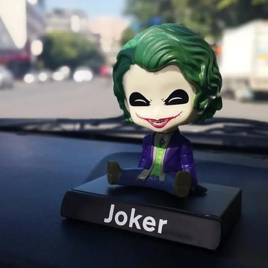 Batman Joker Purple Bobblehead For Car, Desk, Study Table | 10 Cms