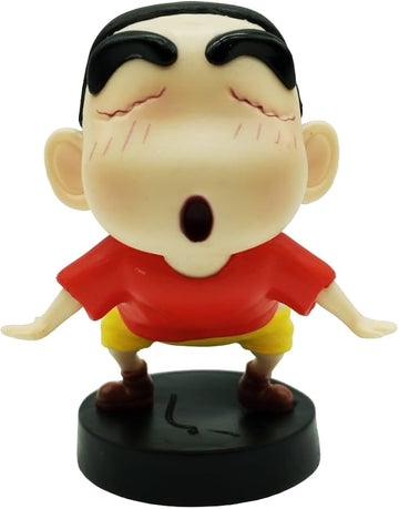 Shinchan Bobblehead Butt Shake 11 CM Collectible Figure | PVC Fun Figure by ShoppingNest