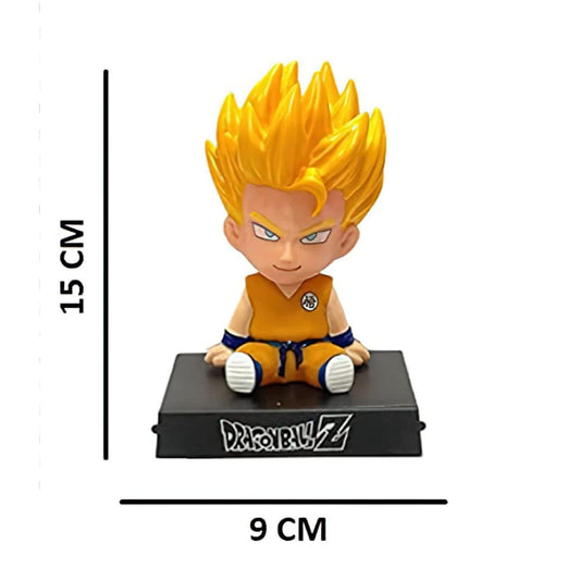 Dragon Ball Z Gotenks Bobblehead | Fun Desk Decor Collectible Figure for Anime Fans | 15 Cms |