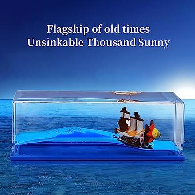 One Ship | Unsinkable Thousand Sunny Ship For Car Dashboards, Desk | One Piece Merchandise | 14.2 x 5.5 x 4.5 Cm |