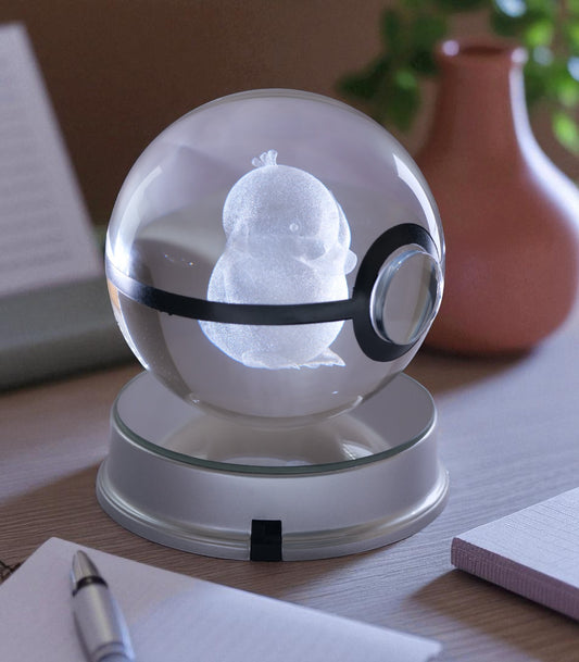 Psyduck Pokémon Crystal Poké Ball 3D  without light 