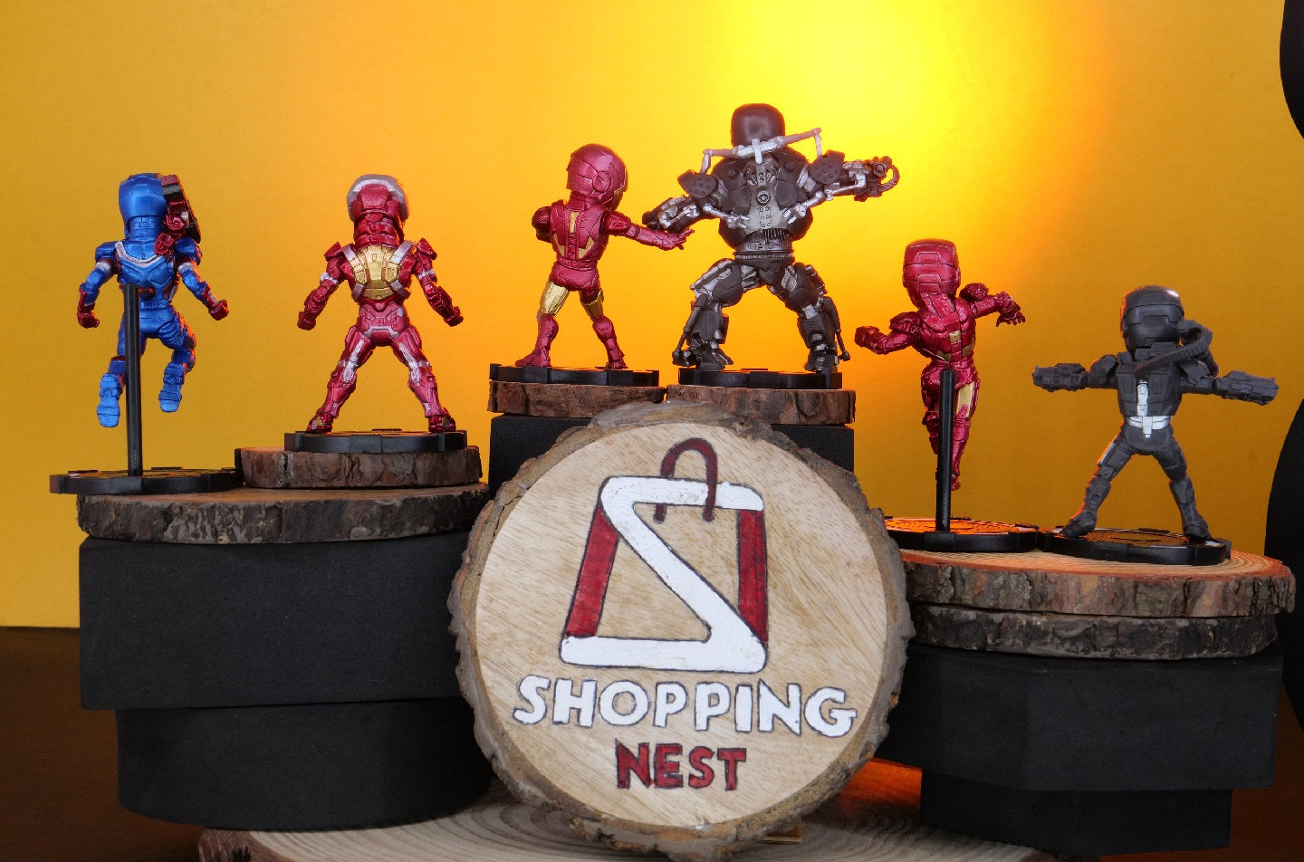 iron man volume 02 figures (set of 6 )