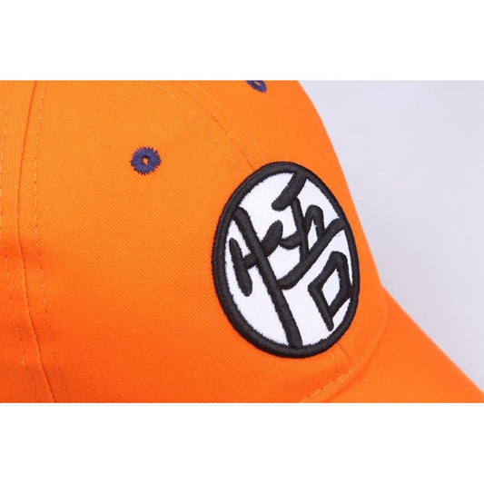 Dragon Ball Z | Themed Orange Baseball Hat Caps For Cosplay | Free Size