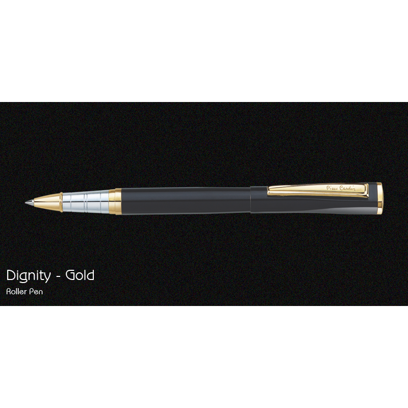 Pierre Cardin Dignity Gold Roller Pen | With Metal Box |
