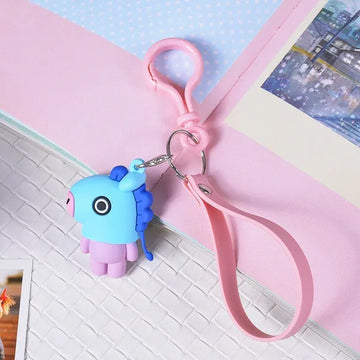 BTS Band Mang | Silicone 3D Lanyard | Keychain