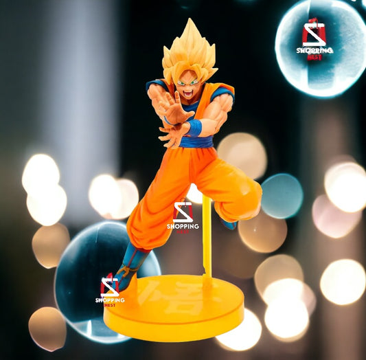 Dragon Ball Z Super Saiyan Son Goku  Anime Weeb Manga  Action Figure | 15cm |