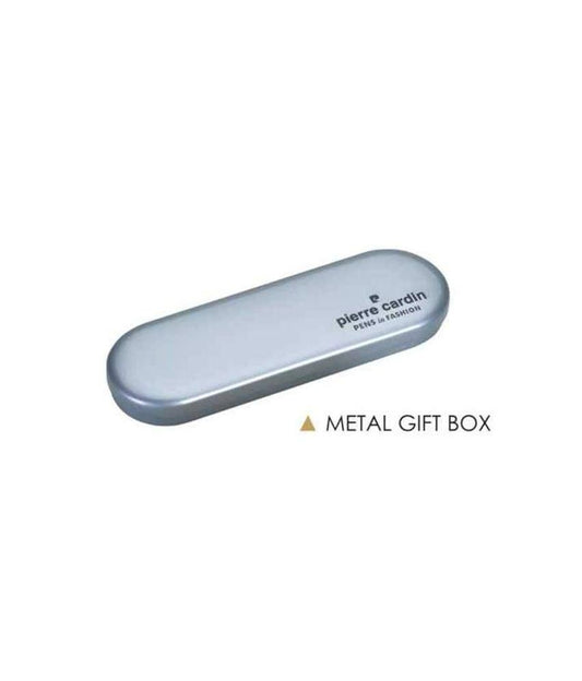 PIERRE CARDIN PEARL EXCLUSIVE SATIN GOLD BALLPOINT PEN | METAL BOX |