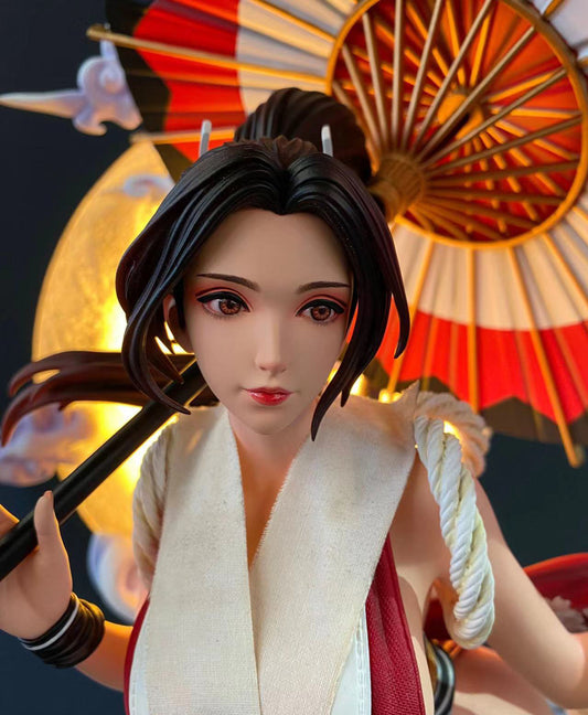 The King of Fighters | Mai Shiranui Action Figure With Light | Waifu Figurine | 58 Cms |